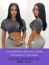 Raw Hair Tiny Knots All-Pre 6x6 Swiss HD Glueless Wig Silky Straight